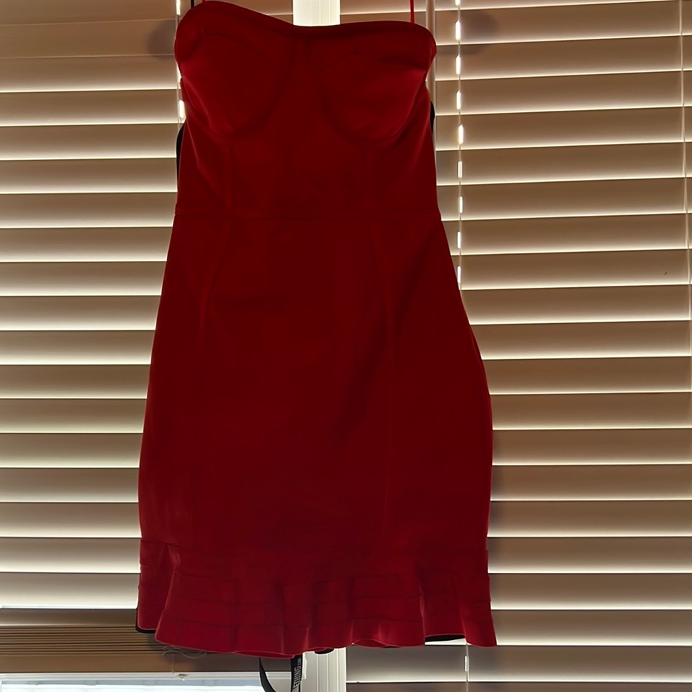 Red dress
